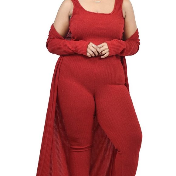 Gibiu Other - 3 Piece Cardigan, Cropped Top and legging Set!!